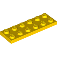 LEGO® 379524 GEEL - H-23-C LEGO® 2x6 GEEL