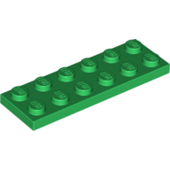 LEGO® 379528 GROEN  - H-13-A LEGO® 2x6 GROEN
