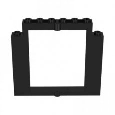 LEGO 4157086 ZWART - M-18-B LEGO® Cadre de porte/cadre de fenêtre 2x8x6 NOIR