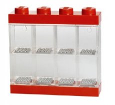 LEGO® Rood 4065 - SV-4-B LEGO® Minifigure Display Case 8 Rood