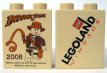 LEGO® 4066pb294 - M-51-A LEGO® Duplo, Brick 1 x 2 x 2 with Indiana Jones LEGOLAND Windsor Pattern 4066pb294