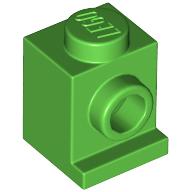 LEGO® steen 1x1 met koplamp LICHT GROEN