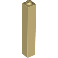 LEGO® 1x1x5 BEIGE