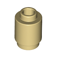 LEGO® 4117070 BEIGE - M-45-B LEGO® 1x1 rond BEIGE