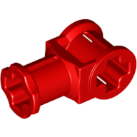 LEGO® asconnector met asgat ROOD
