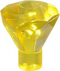 LEGO® diamant TRANSPARANT GEEL