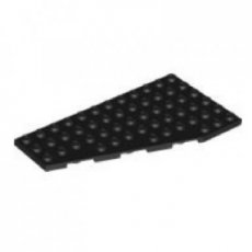 LEGO 4143180 ZWART - H-64-A LEGO® wedge left 6x12 BLACK