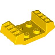LEGO® 4163525 GEEL - M-11-H LEGO® plaat met ribbels aan zijkant  GEEL