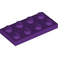 LEGO® 4224862 - 4589625 - 6030277 D PAARS - H-4-B LEGO® 2x4 DONKER PAARS