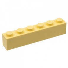 LEGO® 1x6 LICHT GEEL