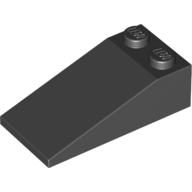 LEGO® 4185583 ZWART - M-20-G LEGO® dakpan 18 graden 4x2 ZWART