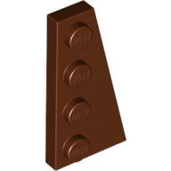 LEGO® 4205469 BRUIN - M-33-A LEGO® wedge right 4x2 BROWN