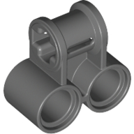 LEGO® as- en pinconnector DONKER GRIJS