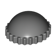 LEGO® 4210934 D GRIJS - KO-9-Z9 LEGO® muts DONKER GRIJS