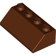 LEGO® 4211205 BRUIN - L-35-G LEGO® 45 graden 2x4 BRUIN