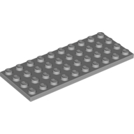 LEGO® 4x10 LICHT GRIJS