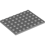 LEGO® 6x8 LICHT GRIJS