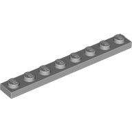 LEGO® 4211425 L GRIJS - MS-110-H LEGO® 1x8 LICHT GRIJS