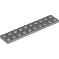 LEGO® 4211462 L GRIJS - L-52-G LEGO® 2x10 LICHT GRIJS