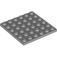 LEGO® 6x6 LICHT GRIJS