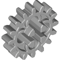 LEGO® 4211563 L GRIJS - L-20-E LEGO® tandwiel 16 tanden met ronde gaten LICHT GRIJS