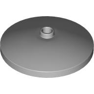 LEGO® 4x4 disc LIGHT GRAY