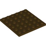 LEGO® 6x6 DONKER BRUIN