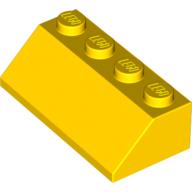 LEGO® 45 graden 2x4 GEEL