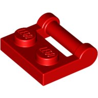 LEGO® 4226876 ROOD - M-35-E LEGO® 1x2 met handvat aan zijkant - gesloten uiteinden ROOD