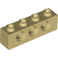 LEGO® 4234365 BEIGE - M-45-E LEGO® 1x4 steen met 3 gaten BEIGE