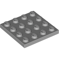 LEGO® 4x4 LICHT GRIJS