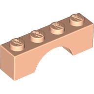 LEGO® steen boog 1x4x1 LICHTE NOUGAT