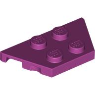 LEGO® plaque cale 2x4 MAGENTA