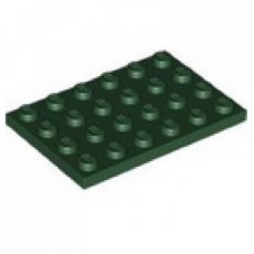 LEGO® 4252317 - 6266737 D GROEN - M-46-D LEGO® 4x6 DONKER GROEN