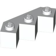 LEGO® 3x3x1 facet - hoek WIT