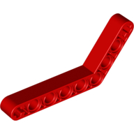 LEGO® hefbalk 1x9 gebogen (6x4) dik ROOD