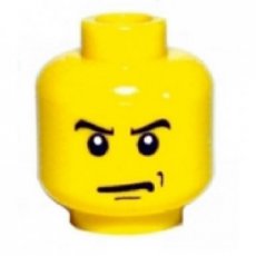 LEGO® hoofd GEEL