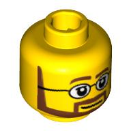 LEGO® 4261301 GEEL - MS-63-I LEGO® head YELLOW
