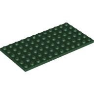 LEGO® 6x12 DONKER GROEN