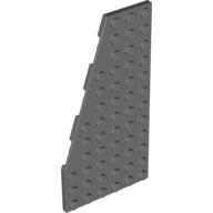 LEGO® wedge left 6x12 DARK GRAY