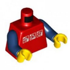 LEGO® torso  ROOD