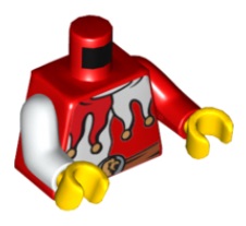 LEGO®  torso  ROOD