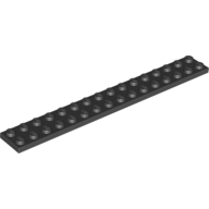 LEGO® 2x16 BLACK