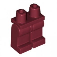LEGO® 4541496 D ROOD - M-15-G LEGO® heupen en benen DONKER ROOD