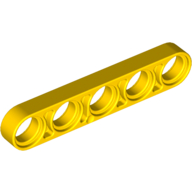 LEGO® 4503425 GEEL - M-34-G LEGO® dunne hefbalk 1x5 GEEL