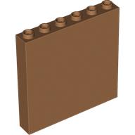 LEGO® Panneau mural 1x6x5  MEDIUM NOUGAT