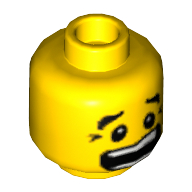 LEGO® hoofd GEEL