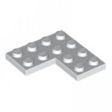 LEGO® 2x4x4 hoek WIT