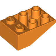 LEGO® 4121737 ORANJE - MS-55-D LEGO® omgekeerd 33 graden 2x3 ORANJE
