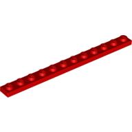 LEGO® 1x12 ROOD